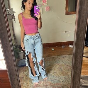 Distressed Pacsun Jeans